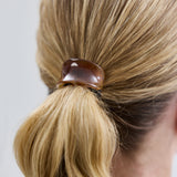 Resin Hair Cuff - Brown Tortoiseshell