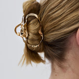 Organic Hair Clip - Gold