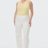Signature Barrel Leg Jeans - White