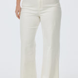 Signature Wide Leg Jeans - White