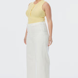 Signature Wide Leg Jeans - White