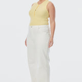 Signature Straight Leg Jeans - White