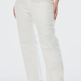 Signature Straight Leg Jeans - White
