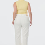 Signature Straight Leg Jeans - White