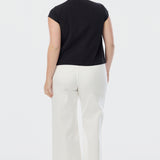 Pintuck Top - Black