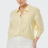 Relaxed Shirt - Lemon Meringue