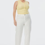 Signature Barrel Leg Jeans - White