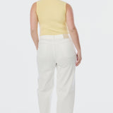 Signature Barrel Leg Jeans - White