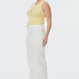 Signature Straight Leg Jeans - White