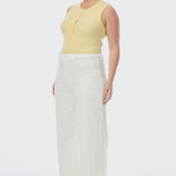 Signature Wide Leg Jeans - White