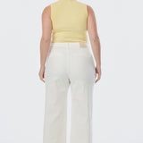 Signature Wide Leg Jeans - White