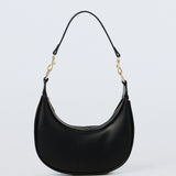 Crescent Shoulder Bag - Black