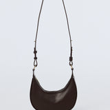 Crescent Shoulder Bag - Chocolate