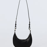 Crescent Shoulder Bag - Black