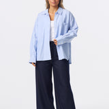 Cotton Shirt - Powder Blue