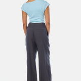 Straight Leg Pant - Charcoal