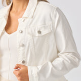 Denim Jacket - White