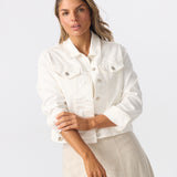 Denim Jacket - White