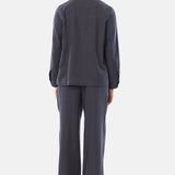 Panelled Jacket - Charcoal