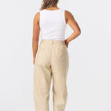 Pocket Barrel Pants - Biscuit