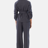 Panelled Jacket - Charcoal
