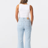 Signature Straight Leg Jeans - Light Blue Wash