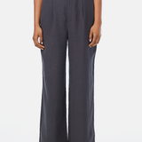 Straight Leg Pant - Charcoal