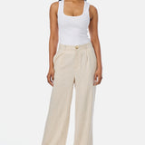 Straight Leg Pant - Oatmeal