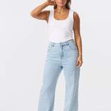 Signature Straight Leg Jeans - Light Blue Wash