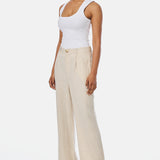 Straight Leg Pant - Oatmeal