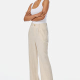 Straight Leg Pant - Oatmeal