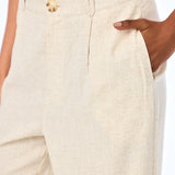 Straight Leg Pant - Oatmeal