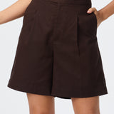 Adjustable Bermuda Short - Chocolate