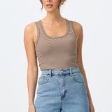 Denim Elasticated Shorts - Mid Blue Wash