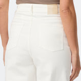 Signature Barrel Leg Jeans - White