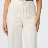 Tailored Pintuck Jeans - White