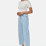 Signature Barrel Leg Jeans - Light Blue Wash