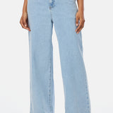 Signature Wide Leg Jeans - Light Blue Wash