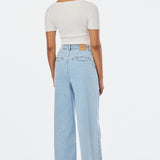 Signature Wide Leg Jeans - Light Blue Wash