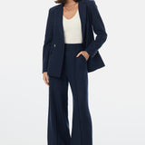 Tailored Double Breasted Blazer - Navy