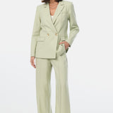 Tailored Double Breasted Blazer - Pistachio
