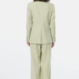Tailored Double Breasted Blazer - Pistachio