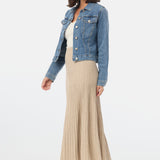 Denim Jacket - Mid Blue Wash