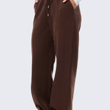 Pintuck Tracksuit Pant - Cappuccino