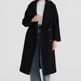 Core Oversized Coat - Black