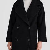 Core Oversized Coat - Black