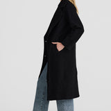 Core Oversized Coat - Black