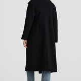 Core Oversized Coat - Black