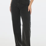 Signature Straight Leg Jeans - Black Wash
