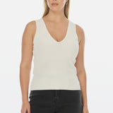 Core V-Neck Cami - White